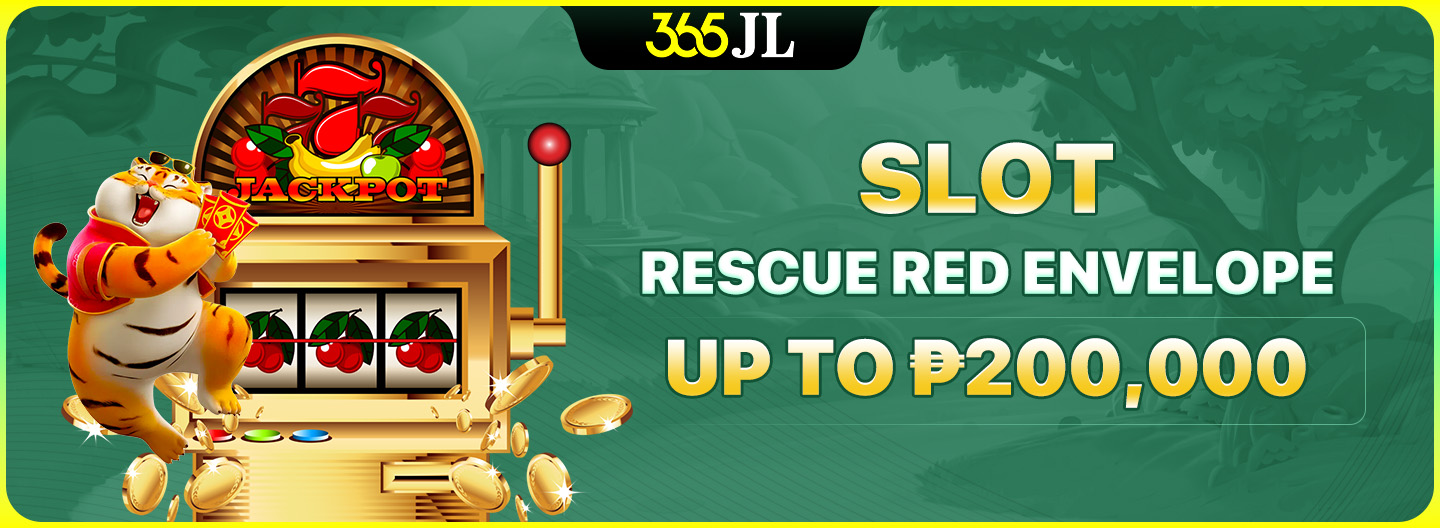 Slot Rescue red envelope Up to ₱200,000 Slot Rescue red envelope promotion banner